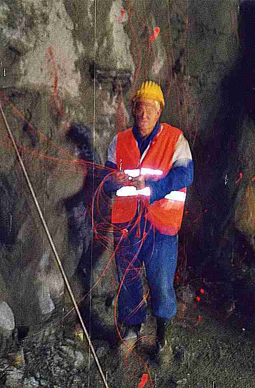 Preparazione dei mazzetti dei tubicini per le connessioni dei dynashoc